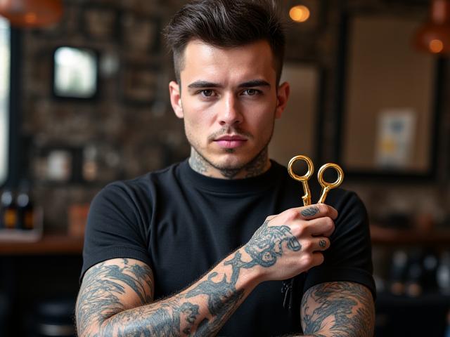 Léo, Barbier Créatif